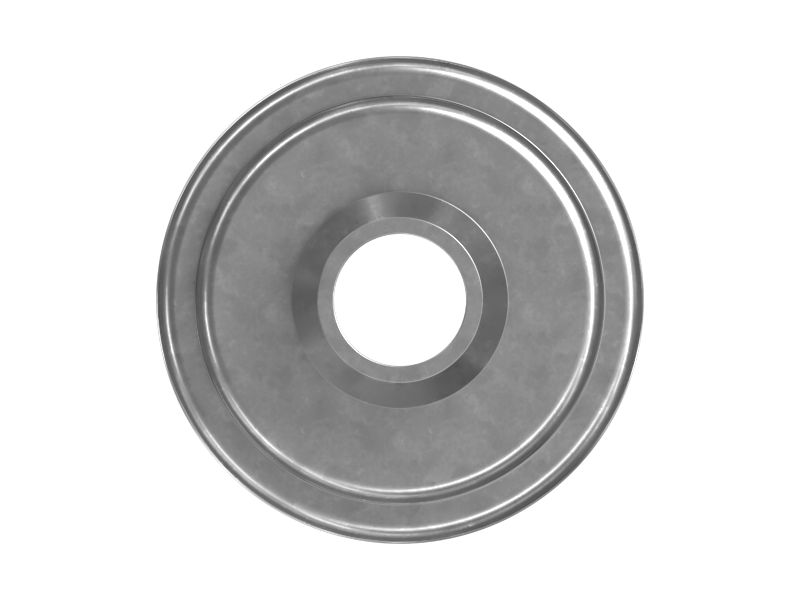 Плоский холостой шкив наружного диаметра 74 мм