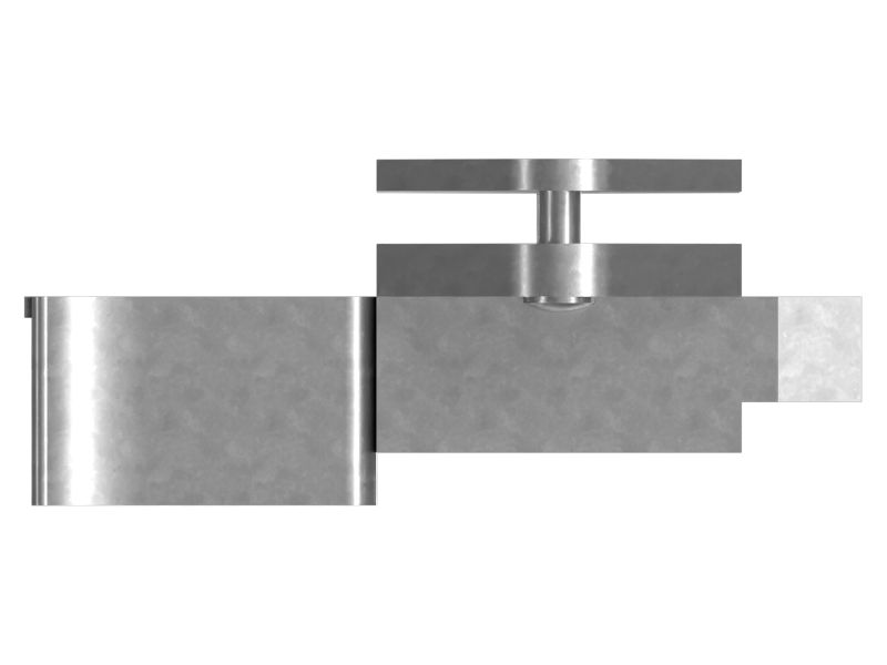 Защелка в сборе, правая