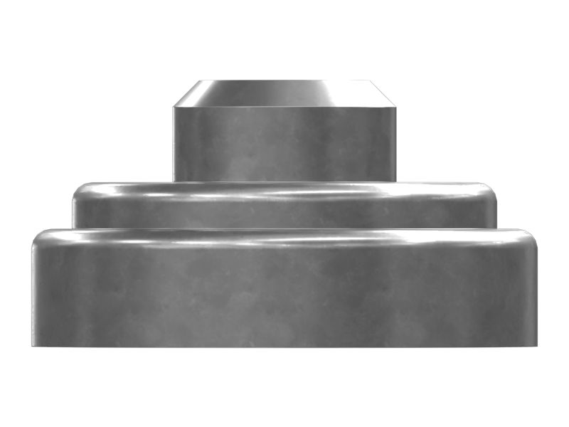 Плоский холостой шкив наружного диаметра 74 мм