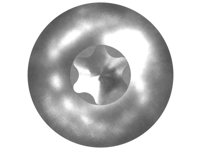 Винт со сферической головкой с шестигранным шлицем M4X0,7