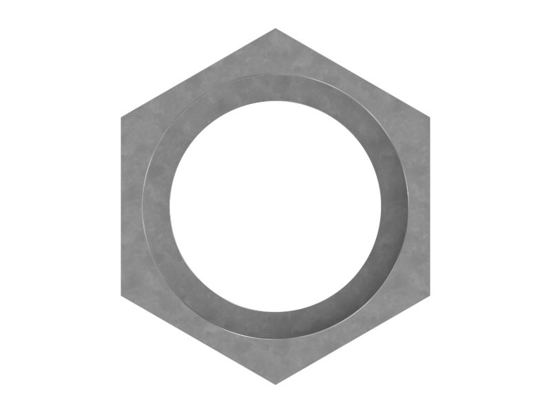 Шестигранная стяжная гайка, резьба 1-3/16-12