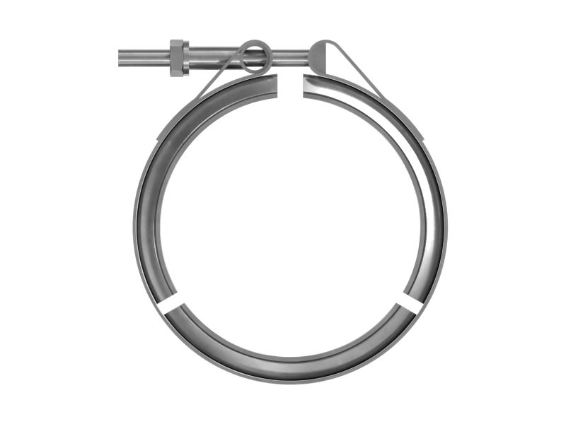 Клиновидный хомут с минимальным внутренним диаметром 110,00 мм