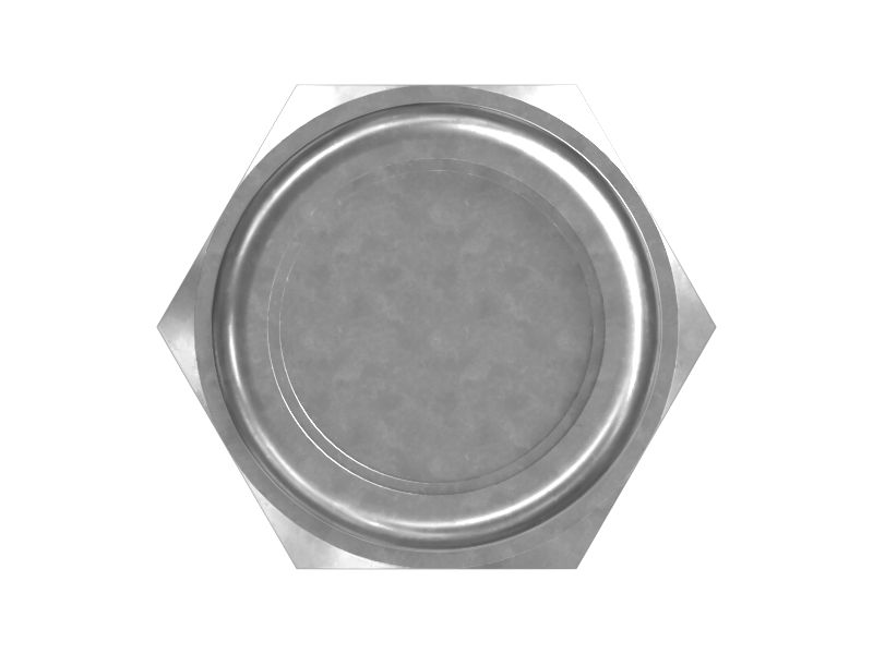 Стальной корпус смотрового указателя, длина 27 мм