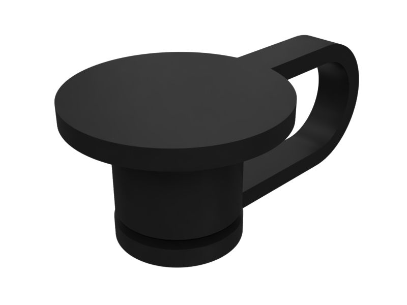 Пылезащитный колпачок охлаждающей жидкости двигателя