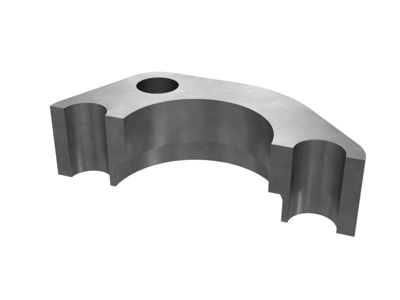 6V-0402: Geteilter Flansch mit 80 mm Senkbohrungsdurchmesser