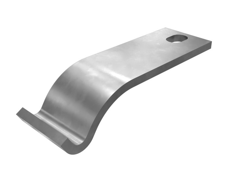 P-образный полузажим длиной 124 мм