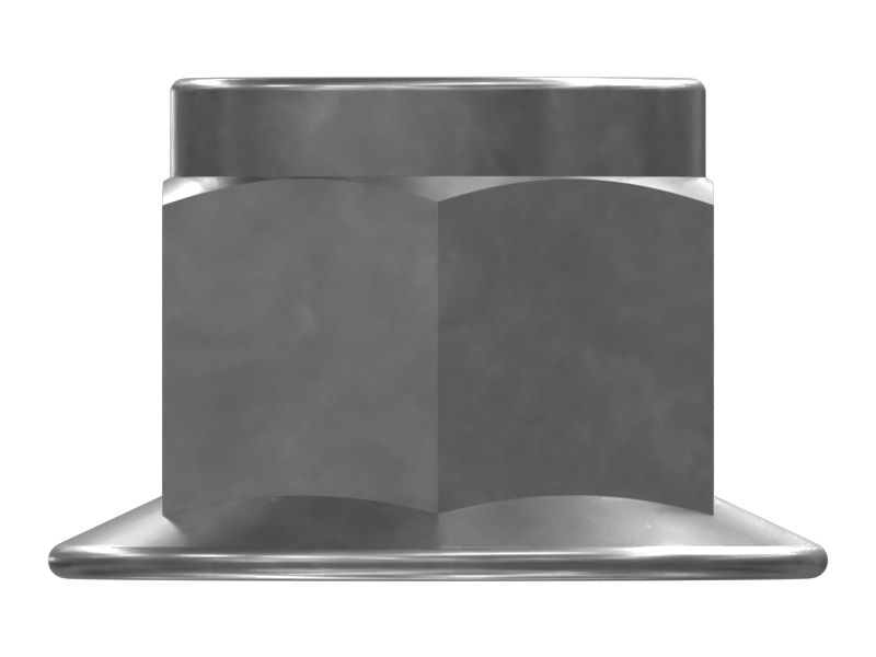 Шестигранная стопорная гайка M6 x 1 мм