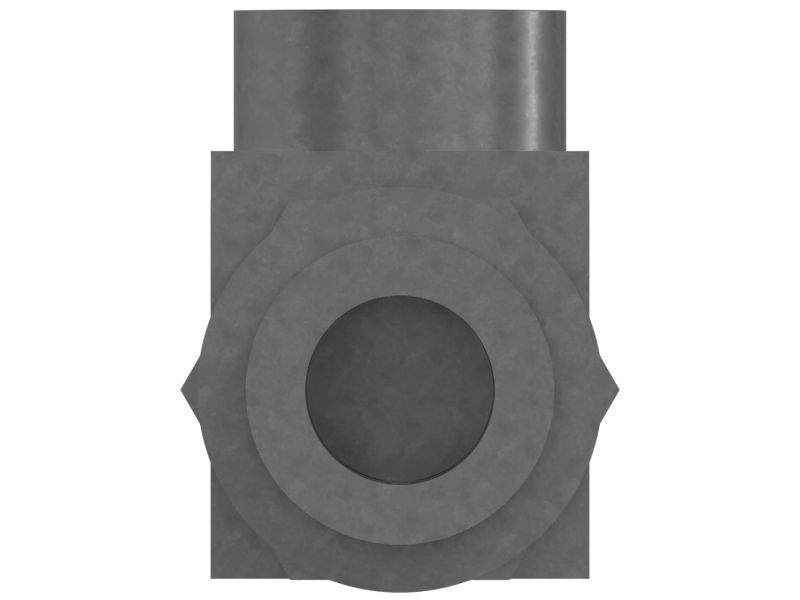 Переходной коленчатый патрубок 90° (ORFS/STOR)