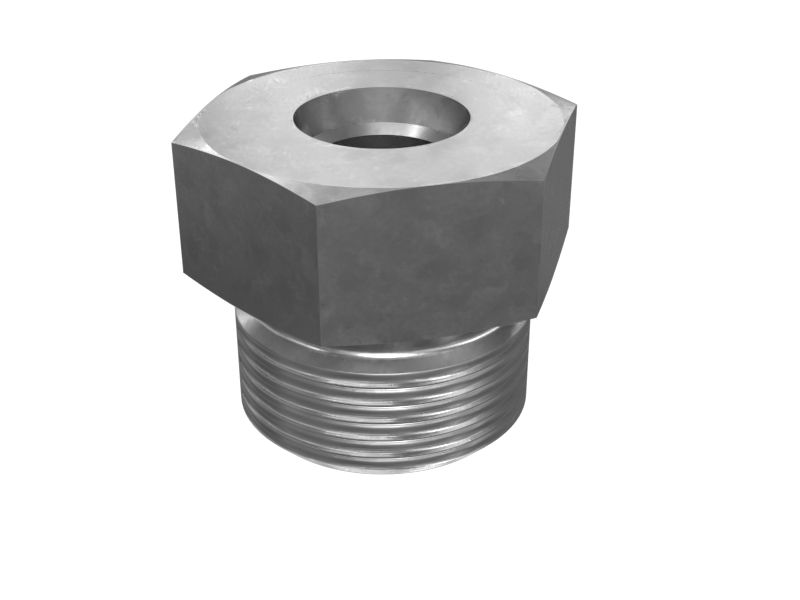 Прямой адаптер с шестигранной головкой 7/8-14