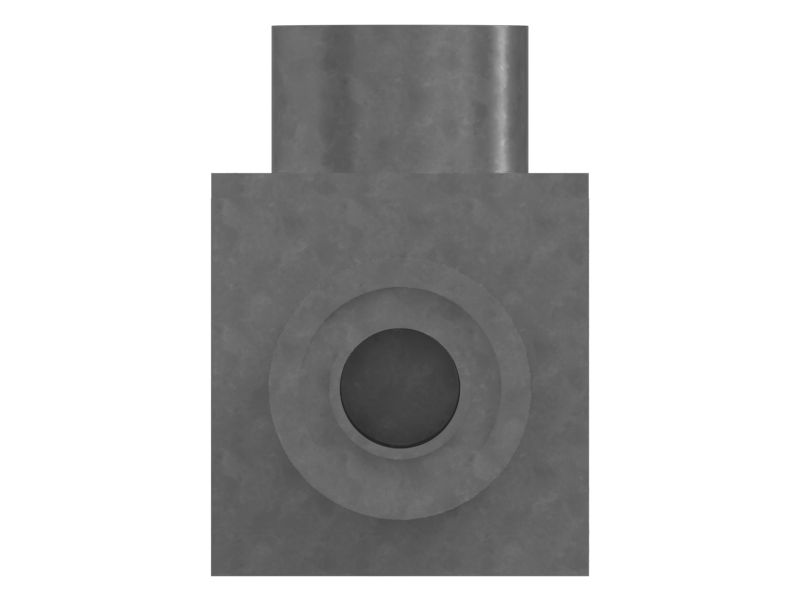 Переходник под уплотнительное кольцо муфты перегородки с углом 90 градусов с шестигранной головкой