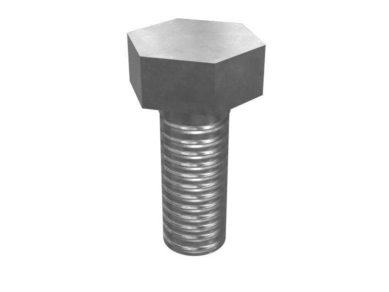 6V-5217: M8-1.25 x 20mm Hex Head Bolt
