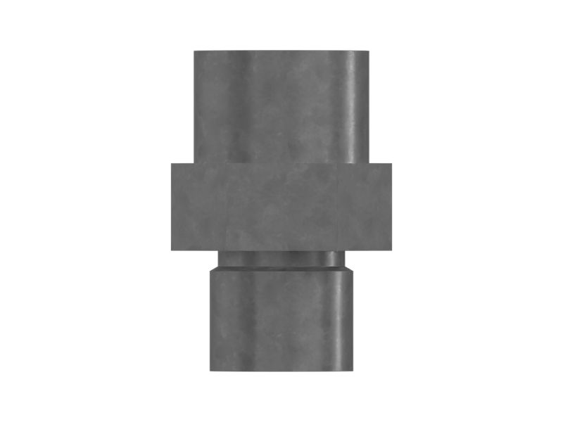 Прямой шестигранный переходник 19,05 мм