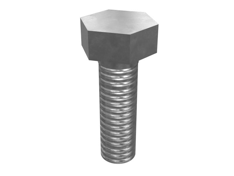 Болт с шестигранной головкой с резьбой M8X1,25