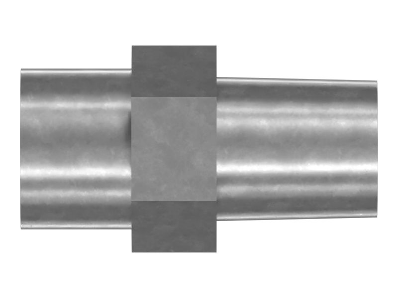 8C-6866: 15.88mm Hexagonal Fluid Carrying Adapter