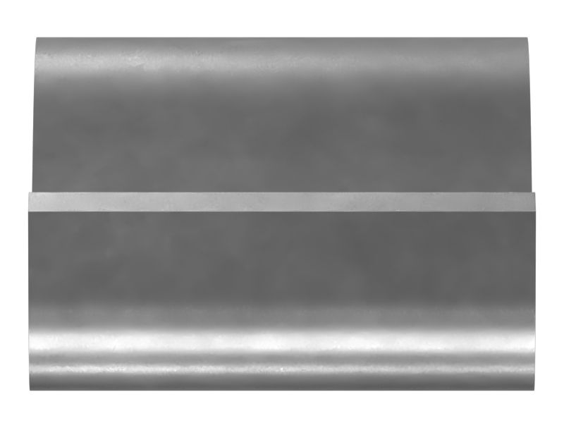 88,90 мм Одинарный половинный Нижний зажим