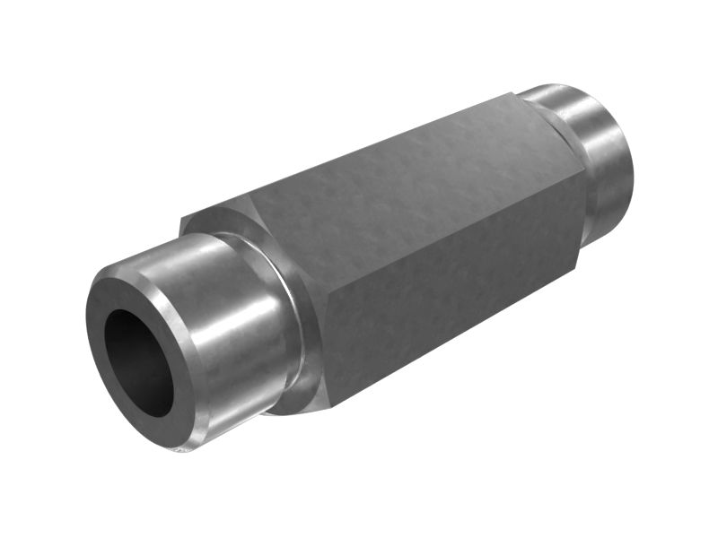 Прямые переходники длиной 95,5 мм