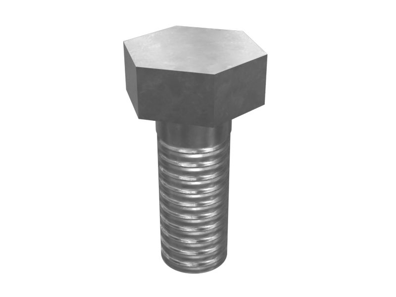 6V-4248: M10-1.5 x 25mm Hex Head Bolt