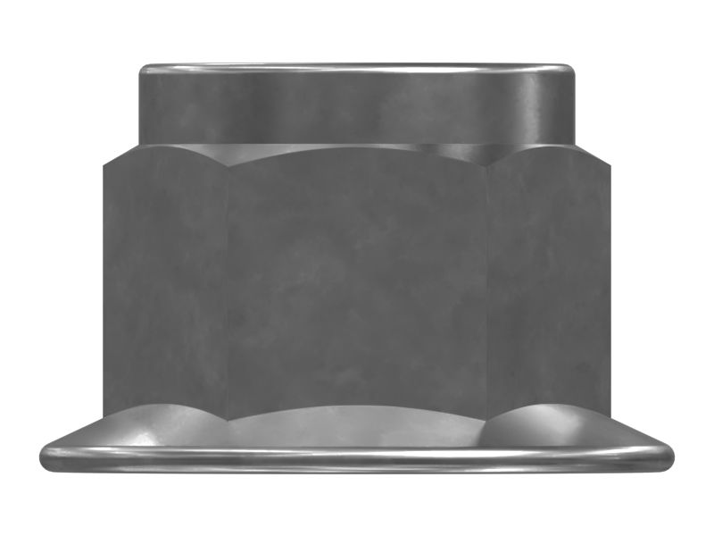 Шестигранная стопорная гайка M6 x 1 мм