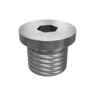 9S-8002: 7/16-20 Thread Hex-Drive Plug