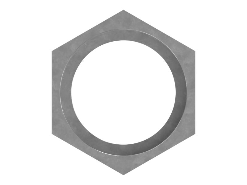 Шестигранная накидная гайка, резьба 1-14