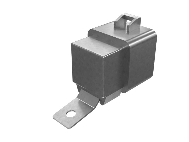 Однополюсное двухпозиционное пластиковое реле 24 В