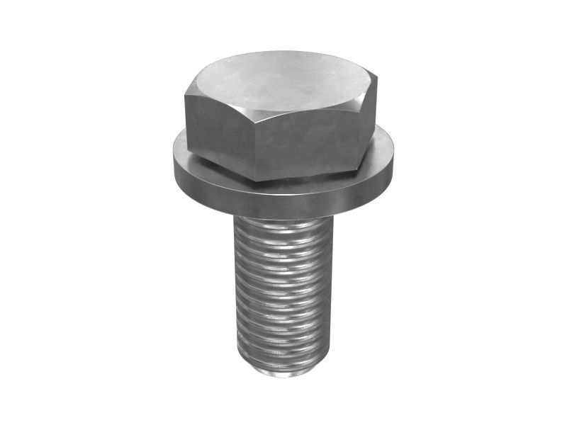 Болт с шестигранной головкой M10-1,5 x 25 мм