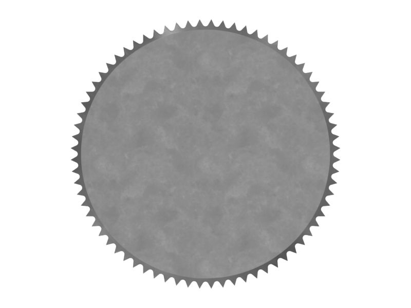 Винт с накатанной головкой M6