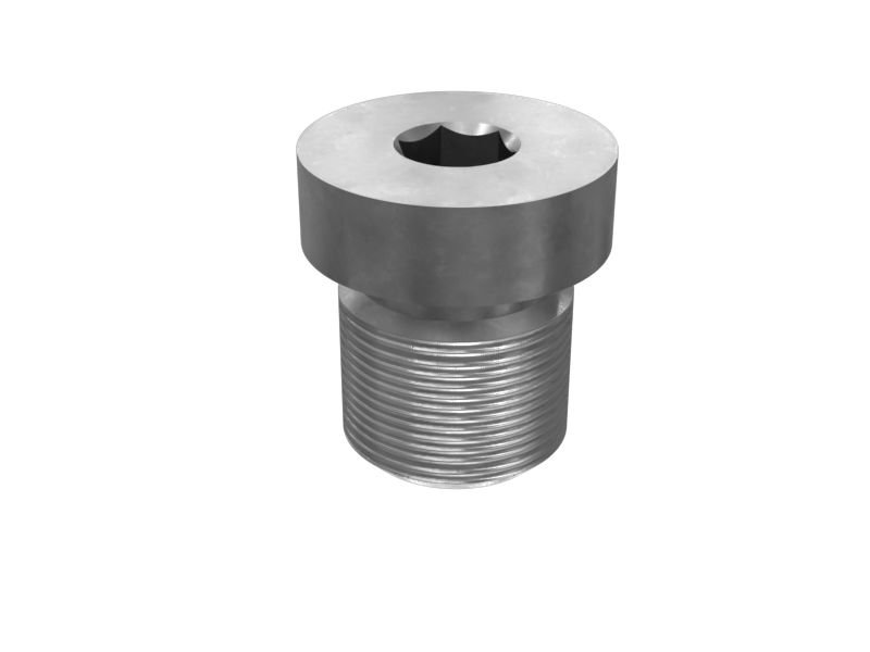 Шестигранная заглушка с резьбой 7/16-20