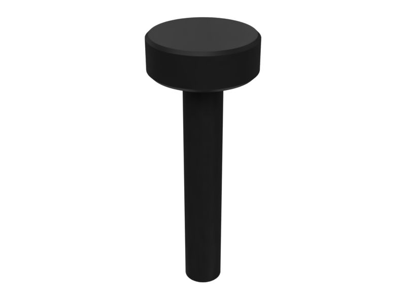 260-0406: 1/4"-20 x 1 17/32" உருளை ஹெட் போல்ட்