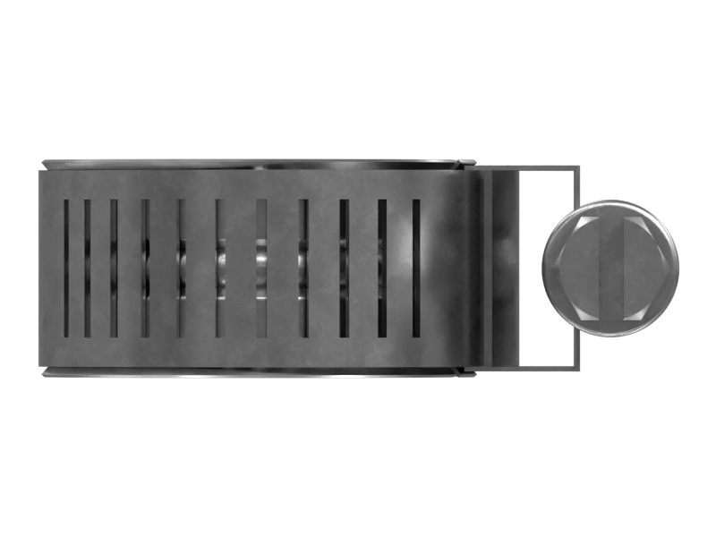 Зажим из нержавеющей стали, минимальный ВД 29,00 мм