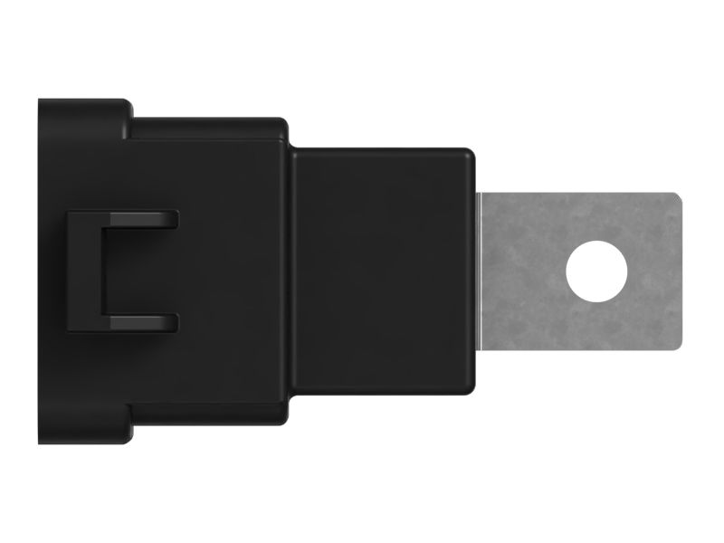 Однополюсное двухпозиционное пластиковое реле 24 В