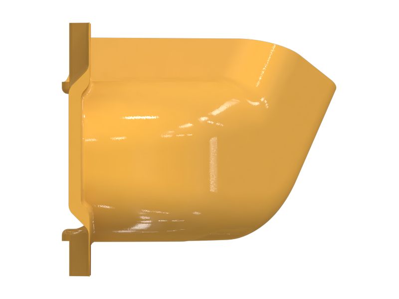 Теплозащитный экран системы выпуска длиной 221 мм