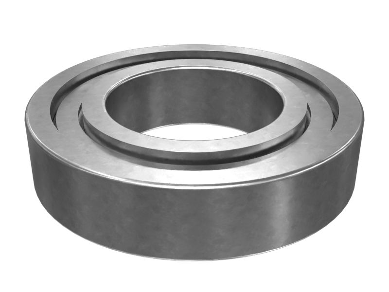 Однорядный шариковый подшипник, внутренний диаметр 45 мм