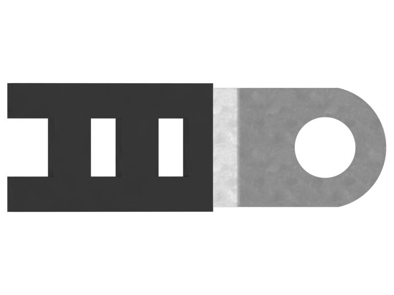 Ступенчатый зажим толщиной 2,3 мм