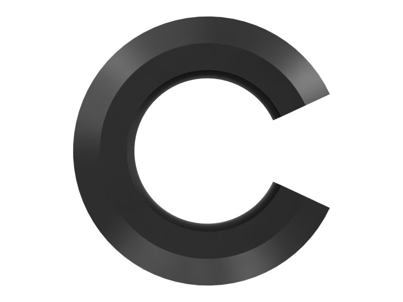 Стальной пружинный штифт длиной 15,88 мм