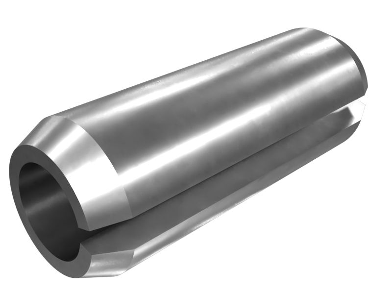 Торцевой пружинный штифт с фаской длиной 12,70 мм