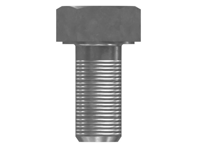 Болт с шестигранной головкой размером 3/8''-16 x 3/4''