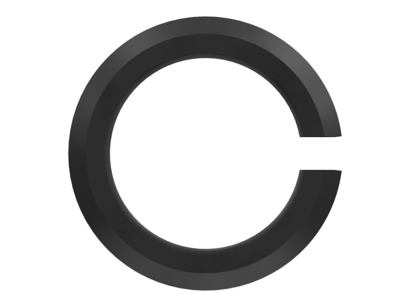 Стальной шлицевой пружинный штифт палец 15,88 мм