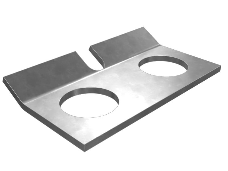 1S-7336: 1mm Thick Dual Bolt Lock