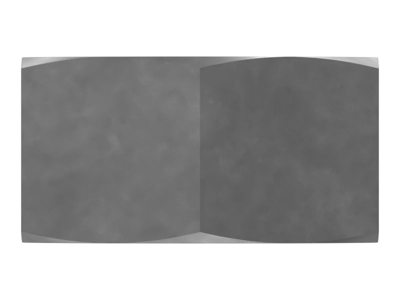 Шестигранная гайка M6 x 1 мм