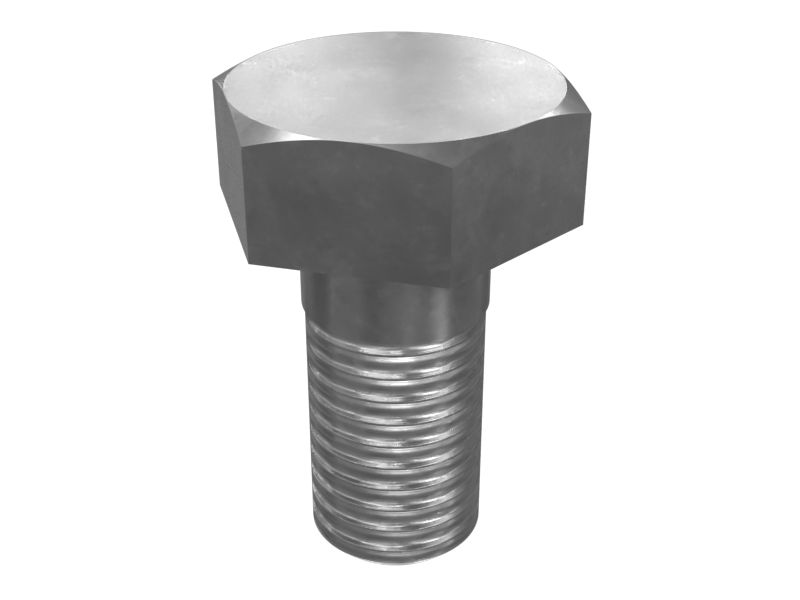 8T-0639: M6-1 x 12mm Hex Head Bolt