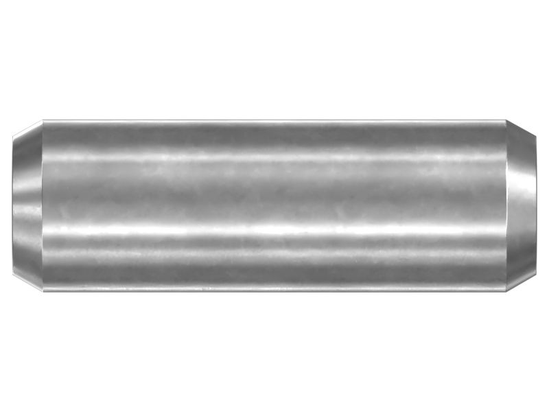 Пружинный палец с фаской, длина 19,05 мм