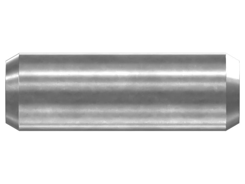 Пружинный палец с фаской, длина 19,05 мм