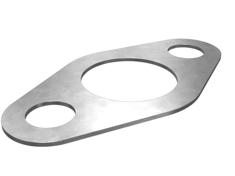 8H-9788: Gasket Saluran Turbocharger dengan Tebal 0,8 mm