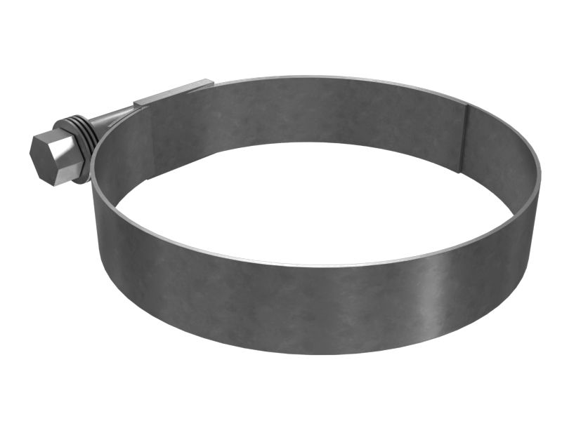 Ленточный хомут с гильзой, внутренний диаметр 70,00 мм