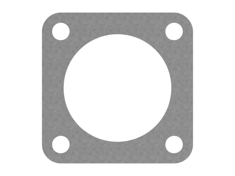 Фланцевая прокладка толщиной 0,8 мм с креплением на 4 болтах