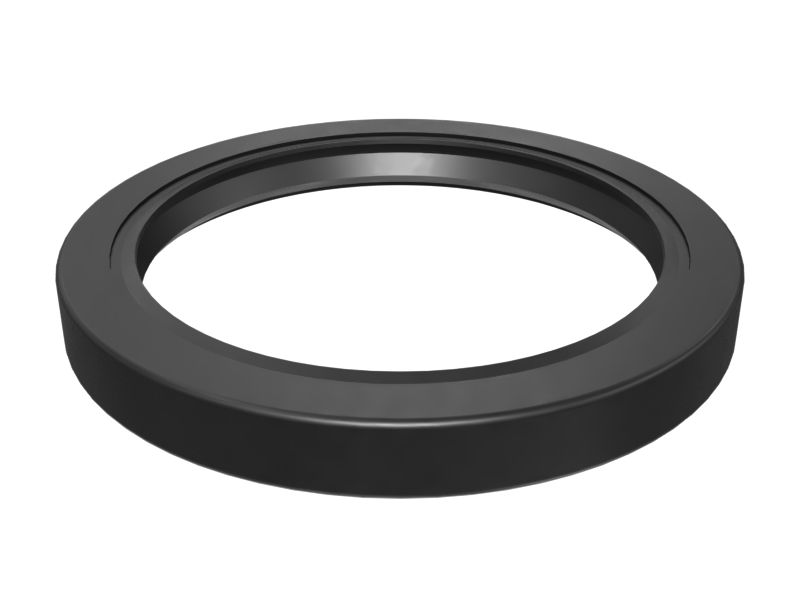 Однокромочное резиновое манжетное уплотнение