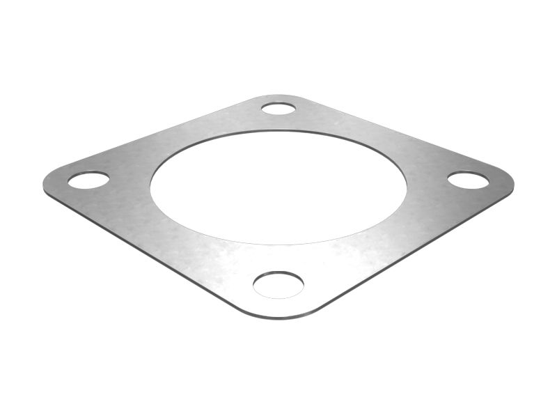 Фланцевая прокладка толщиной 0,8 мм с креплением на 4 болтах