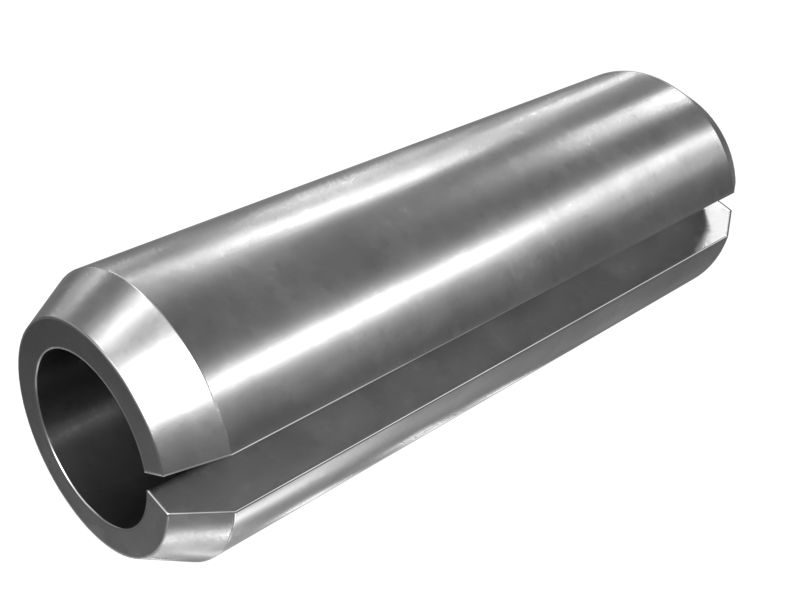 Пружинный палец с фаской, длина 19,05 мм