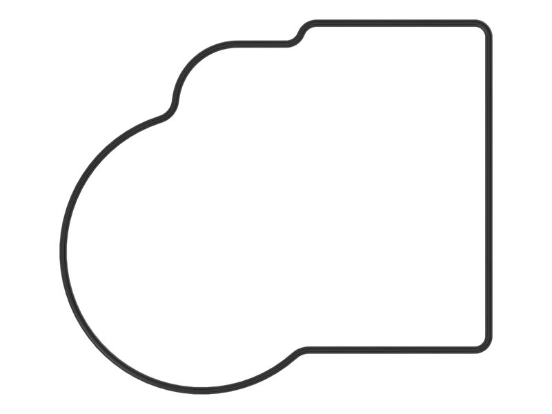 Уплотнение кожуха регулятора шириной 131 мм